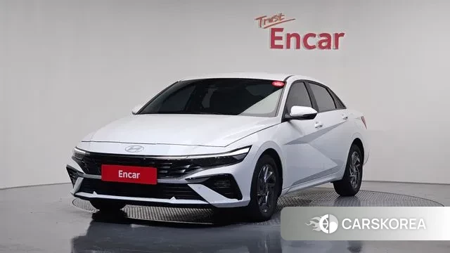 Hyundai The New Avante (CN7) 2024 Белый из Кореи