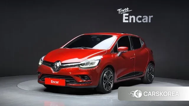 Renault Korea (Samsung) Clio 2018 Красный из Кореи