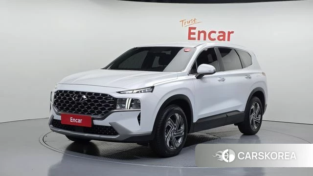 Hyundai The New Santa Fe 2021 Белый из Кореи