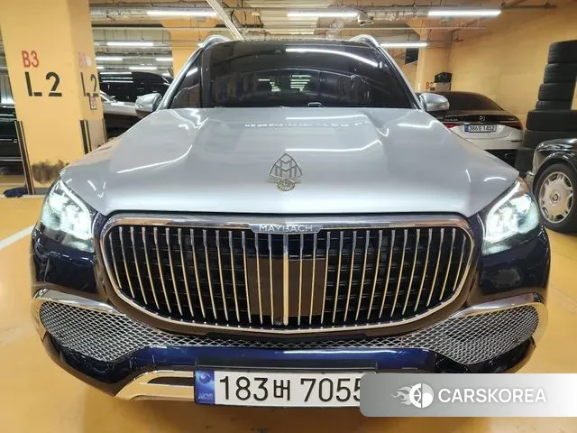 Mercedes-Benz GLS - Class X167 2022 Серебряный двухцветный из Кореи