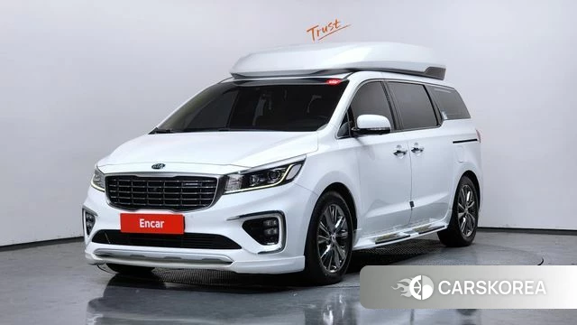 Kia The New Carnival 2018 Белый из Кореи