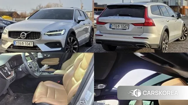 Volvo V60 Cross-Country 2nd Generation 2022 Белый из Кореи
