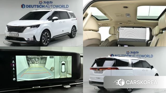 Kia Carnival 4th generation 2023 Белый из Кореи