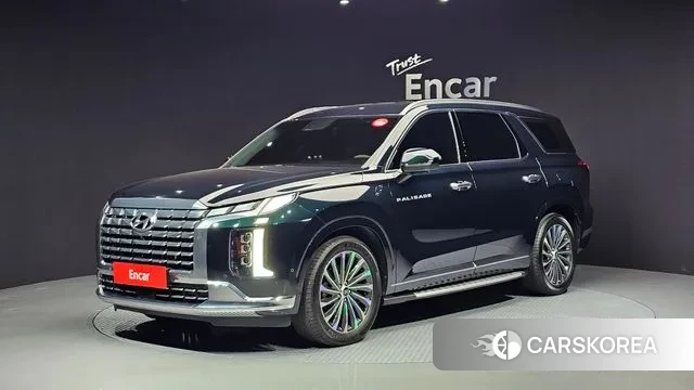 Hyundai The New Palisade 2023 Зеленый из Кореи