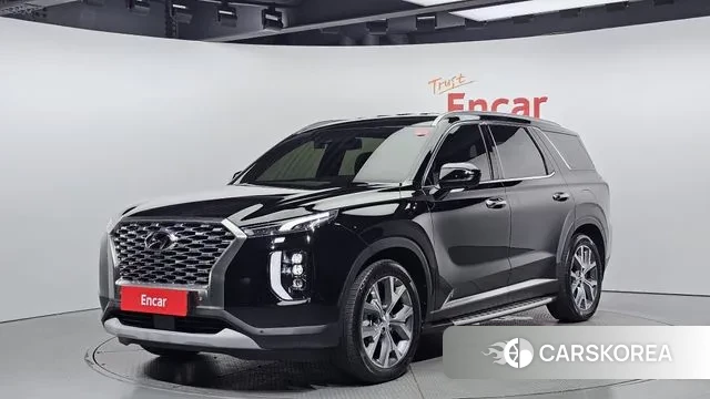 Hyundai Palisade 2022 Черный из Кореи