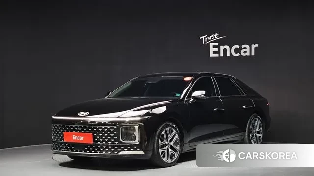 Hyundai Grandeur (GN7) 2023 Черный из Кореи