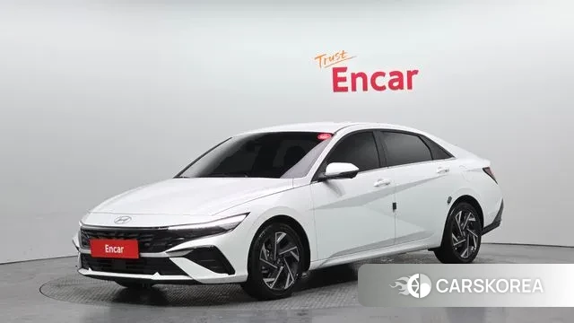 Hyundai The New Avante (CN7) 2025 Белый из Кореи