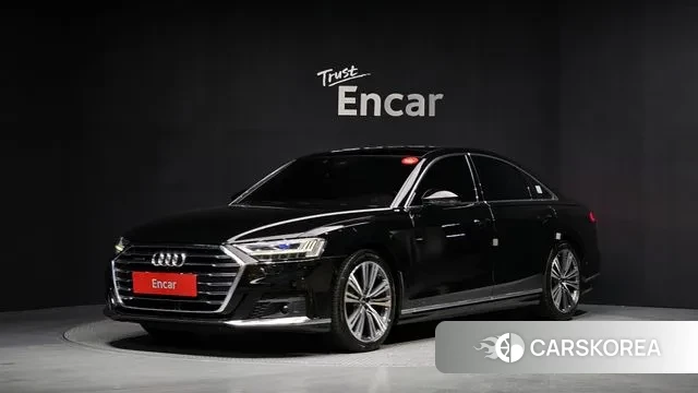 Audi A8 (D5) 2021 Черный из Кореи