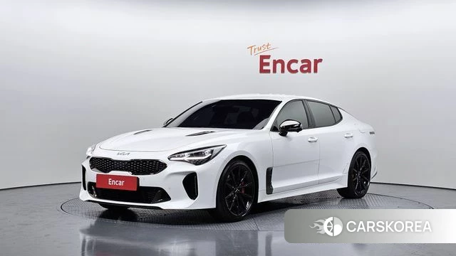 Kia Stinger Meister 2022 Белый из Кореи