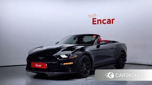 Ford Mustang 2023 Черный из Кореи