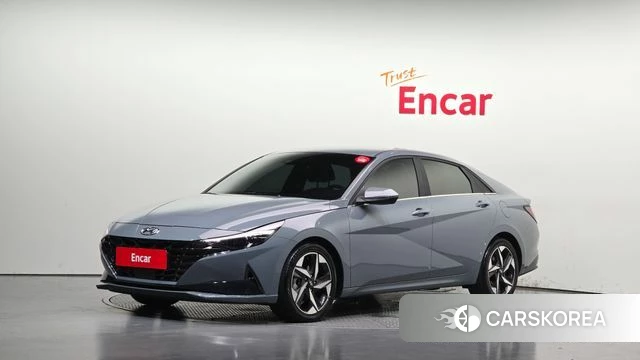 Hyundai Avante (CN7) 2021 Серый из Кореи