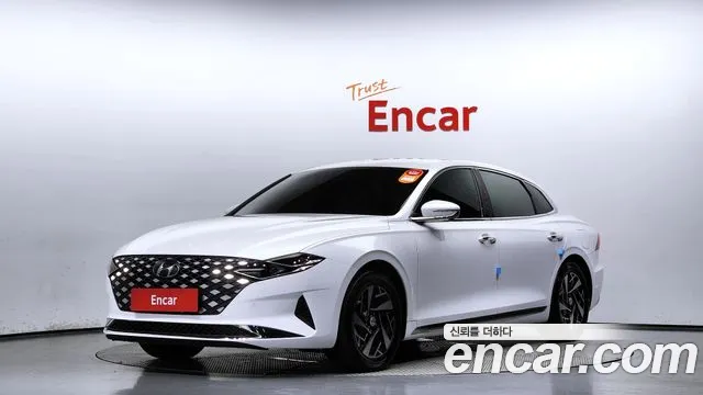 Hyundai The New Grandeur IG Hybrid 2022 Белый из Кореи