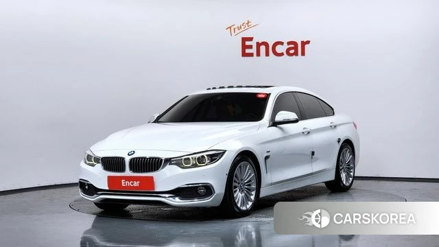 BMW 4 Series (F32) 2018 Белый из Кореи