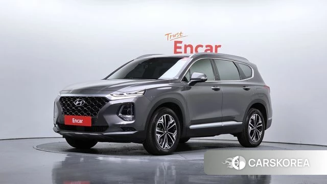 Hyundai Santa Fe TM 2019 Серый из Кореи