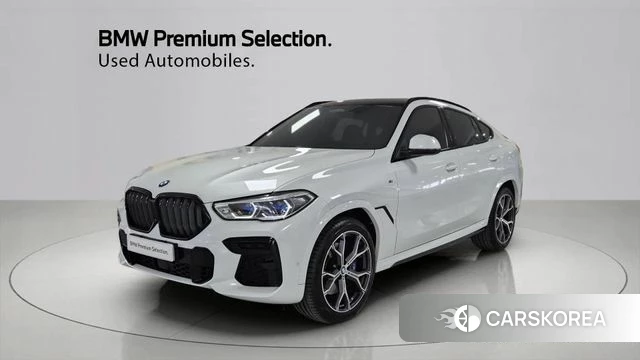 BMW X6 (G06) 2022 Белый из Кореи