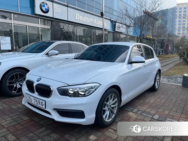 BMW 1 Series (F20) 2018 Белый из Кореи