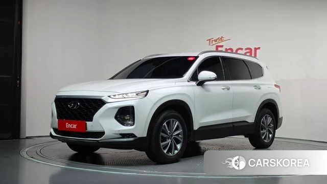 Hyundai Santa Fe TM 2018 Белый из Кореи