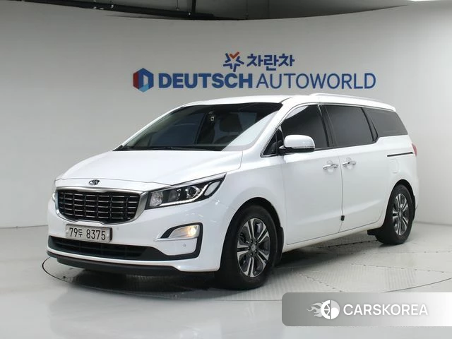 Kia The New Carnival 2019 Белый из Кореи