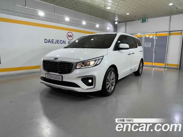 Kia The New Carnival 2020 Белый из Кореи