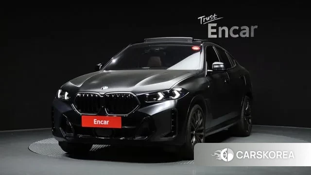 BMW X6 (G06) 2025 Черный из Кореи