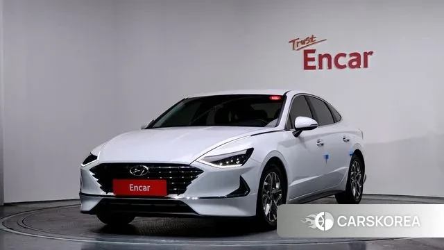 Hyundai Sonata (DN8) 2020 Белый из Кореи