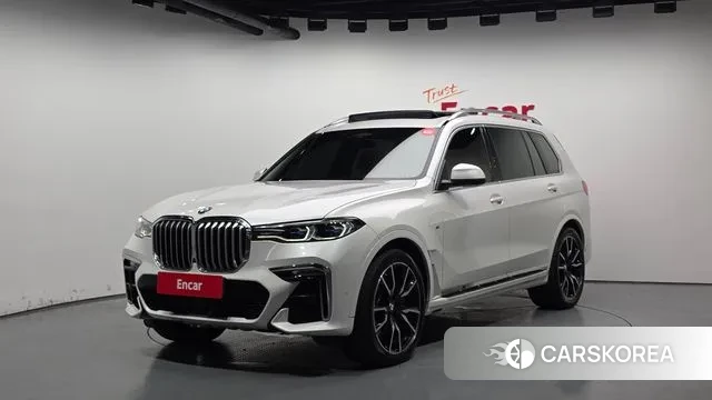 BMW X7 (G07) 2022 Белый из Кореи