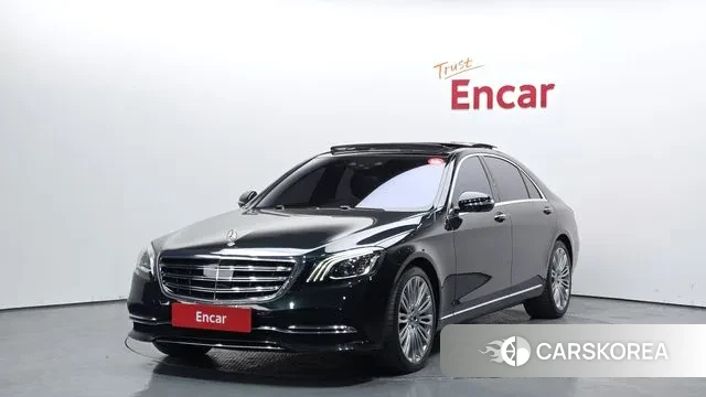 Mercedes-Benz S-Class W222 2018 Темно-зеленый из Кореи