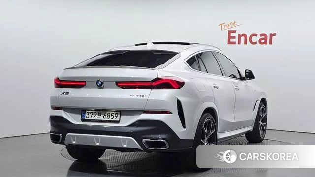 BMW X6 (G06) 2022 Белый из Кореи