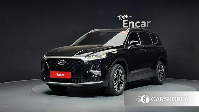 Hyundai Santa Fe TM 2018 Черный из Кореи