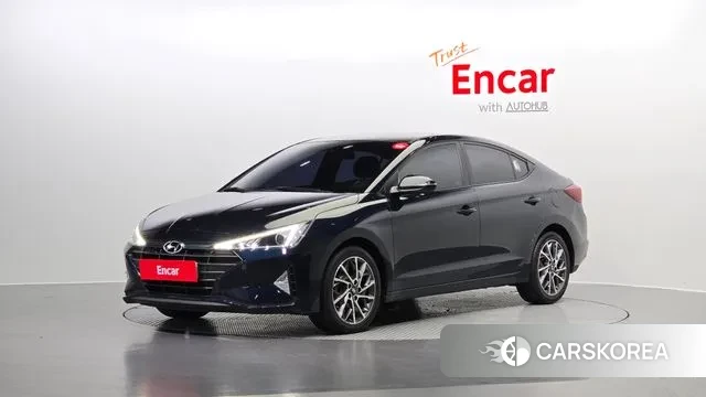 Hyundai The New Avante AD 2018 Синий из Кореи