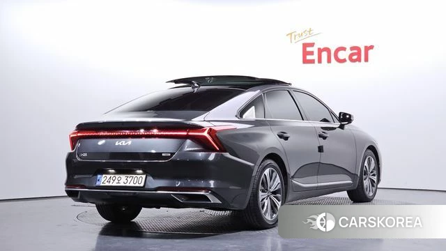 Kia K8 Hybrid 2021 Серый из Кореи