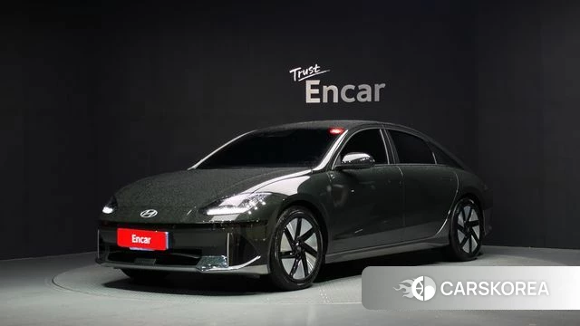 Hyundai Ionic 6 2023 Темно-зеленый из Кореи