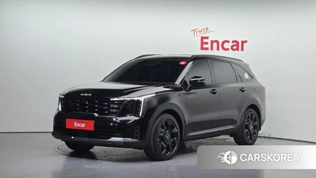 Kia The New Sorento 4th Generation 2024 Черный из Кореи