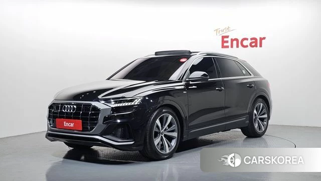 Audi Q8 (4M) 2021 Черный из Кореи