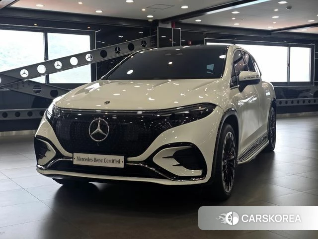 Mercedes-Benz EQS SUV X296 2024 Белый из Кореи
