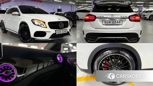 Mercedes-Benz GLA-Class X156 2019 Белый из Кореи