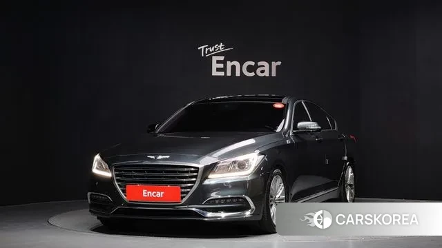 Genesis G80 2018 Синий нефрит из Кореи