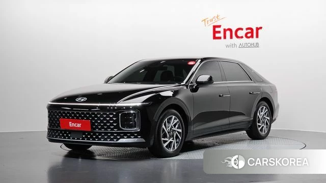 Hyundai Grandeur Hybrid (GN7) 2024 Черный из Кореи