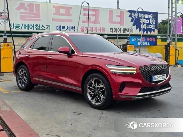 Genesis GV70 2021 Красный из Кореи
