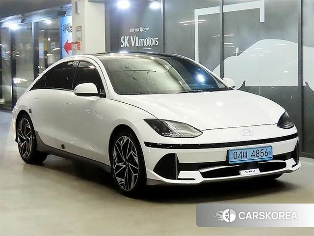 Hyundai Ionic 6 2022 Белый из Кореи