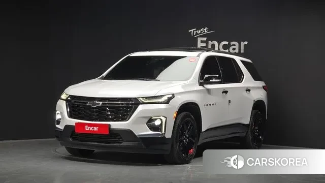 Chevrolet (GM Daewoo) Traverse 2022 Белый из Кореи