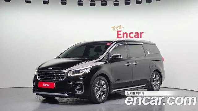 Kia The New Carnival 2019 Черный из Кореи