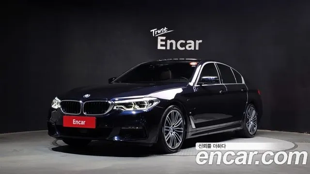 BMW 5 Series (G30) 2020 Черный из Кореи