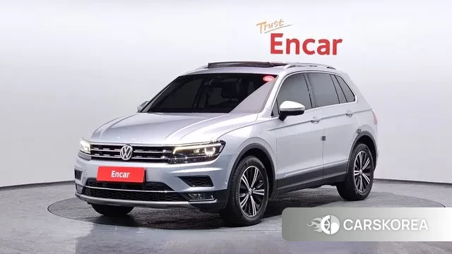 Volkswagen Tiguan second Generation 2020 Серебряный из Кореи