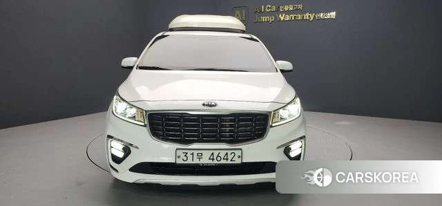 Kia The New Carnival 2018 Белый из Кореи