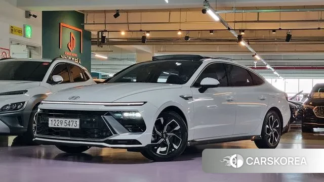 Hyundai Sonata D Edge (DN8) 2023 Белый из Кореи