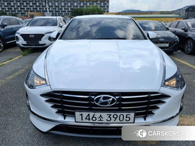 Hyundai Sonata (DN8) 2022 Белый из Кореи