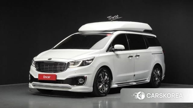 Kia All New Carnival 2018 Белый из Кореи