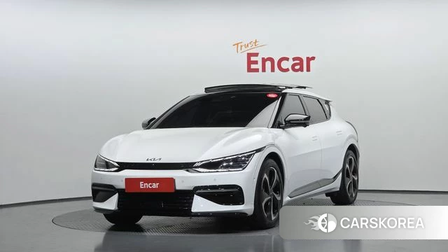Kia EV6 2022 Белый из Кореи