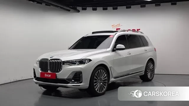 BMW X7 (G07) 2022 Белый из Кореи